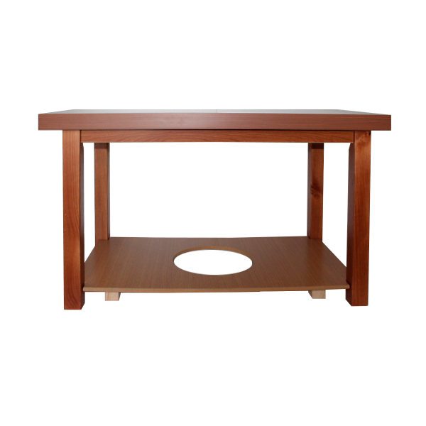 Mesa Camilla Rectangular Doble Tapa