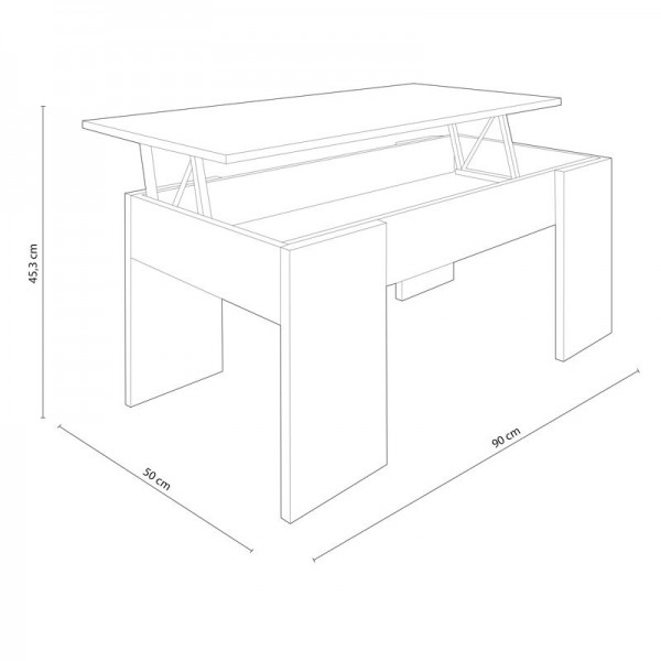Mesa De Centro Elevable Gala CAMBRIA