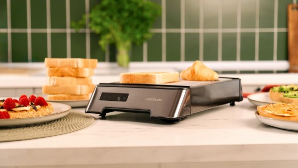 Tostador Cecotec NiceSlice Touch 1000W Horizontal Acero Inoxidable