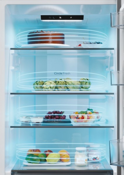 Frigorífico Combi Candy CNCQ2T618EW 185x60cm No Frost E Blanco