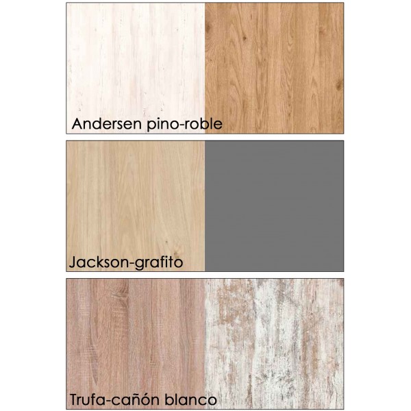Composicion Apilable 241cm Modelo Roncal Ambiente 04 Trufa Cañón
