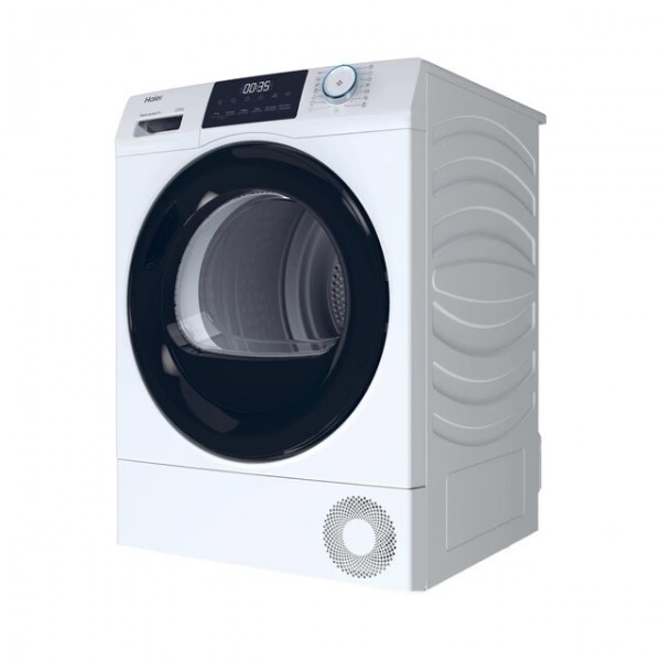 Secadora Haier HD80E929ES 8 kg Bomba de Calor A++ con 15 Programas y Control Remoto