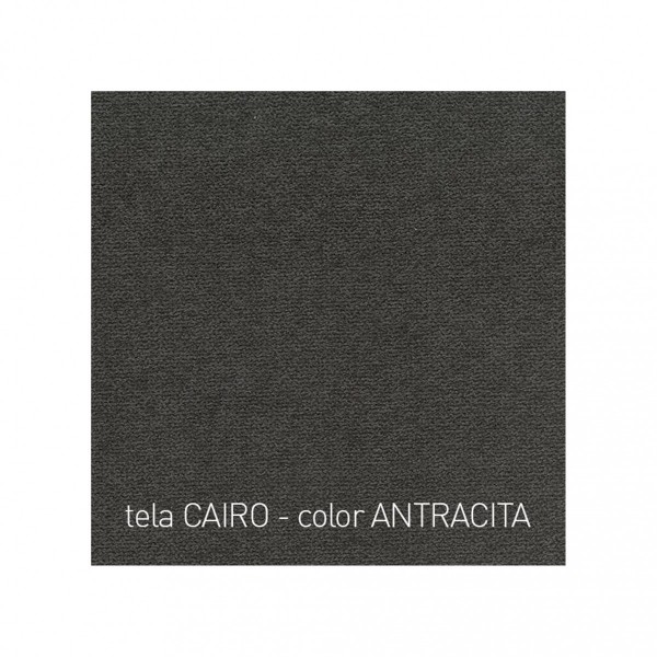 Sofá 2 Plazas Duero Cairo Antracita 165 cm Confort y Diseño