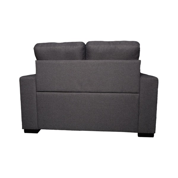 Sofá 2 Plazas Egeo Malmo Gris 140 cm Diseño Moderno