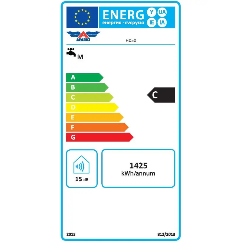 Termo Electrico Aparici H050 50L Multiposicion