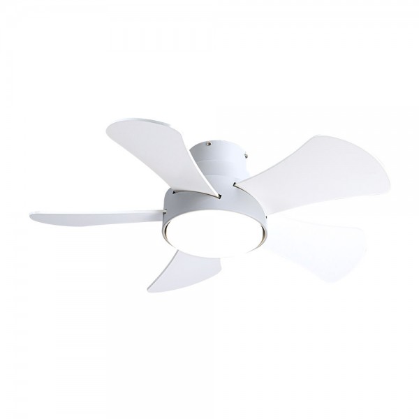 ​Ventilador 25w Dc Blanco Gregario 5 Aspas Rev. Blanca/haya 6 Vel. 3000-4000-6000k 82D