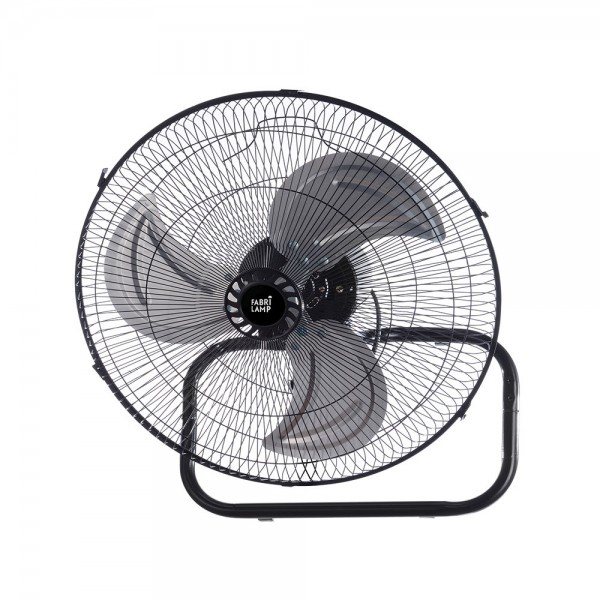 Ventilador 3 En 1 Recio Negro 50 D 3 Vel 70w 3 Aspas Aluminio En Plata Oscilante