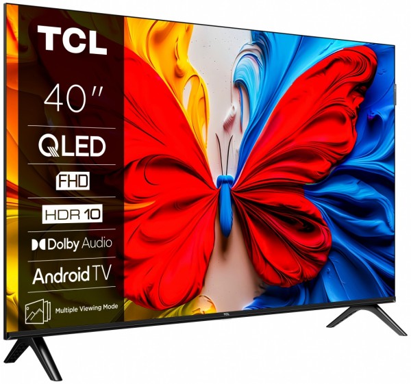 Smart TV TCL 40S5KX7 40” QLED Full HD Android TV HDR10