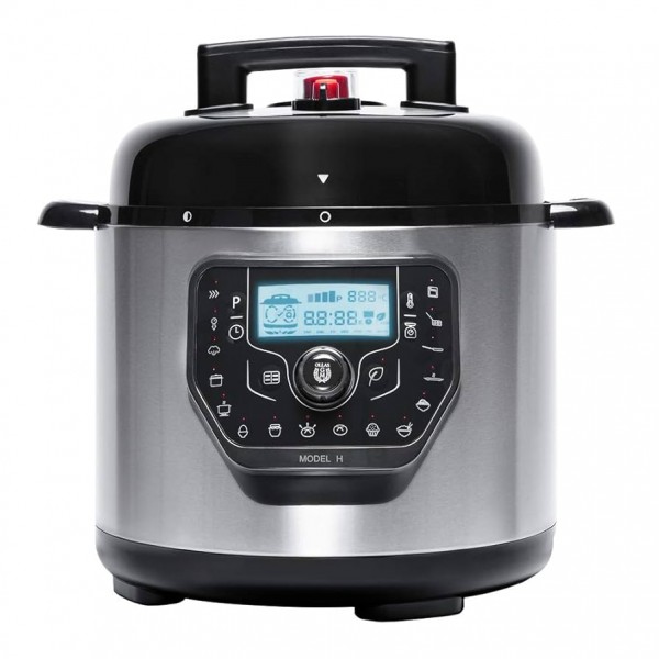 Olla GM H Deluxe Cecotec 6L Programable 24h con Báscula y Tapa Advance