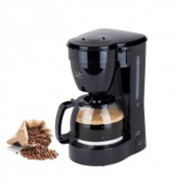 Cafetera JATA CA289, 12 tazas, goteo, negra