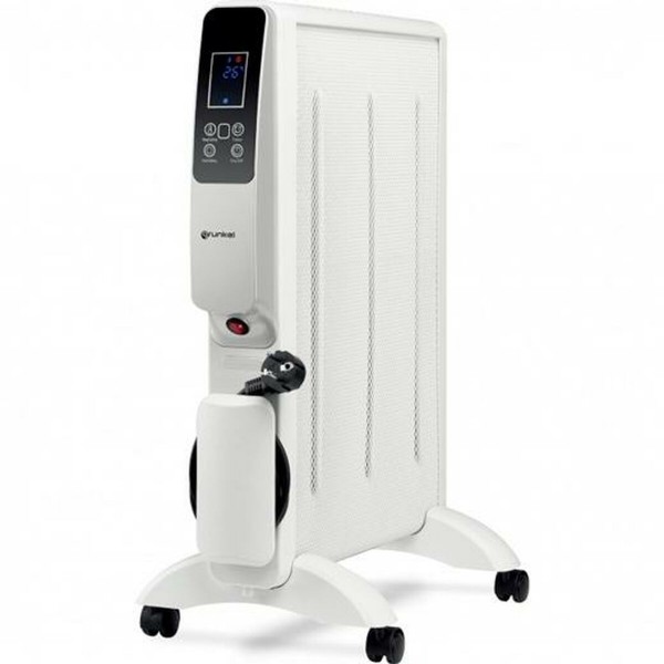Radiador de Mica Grunkel RMC1500DG 1500W Digital con Ruedas y Termostato