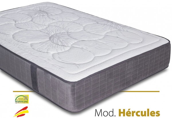 Colchón Modelo Hercules Muelles Ensacados 30cm Grosor