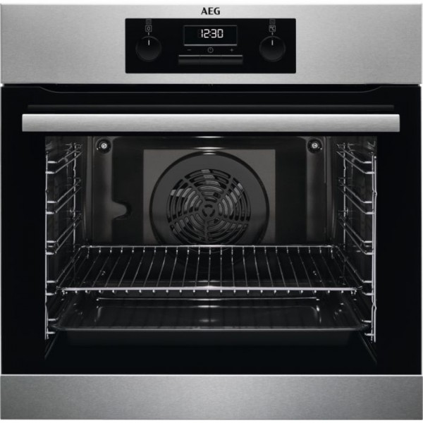 Horno AEG BES331010M 72 litros  A Negro, Acero, Transparente