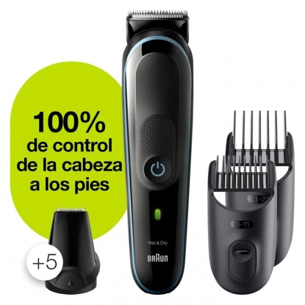 Afeitadora multi-groomer Braun MGK5380 9en1