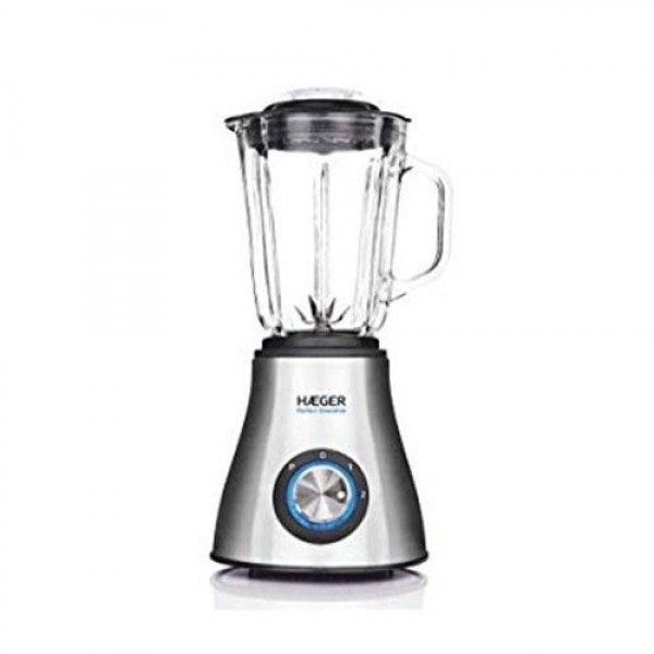 BATIDORA VASO HAEGER LQ600007A, 600W JARRA DE VIDRIO