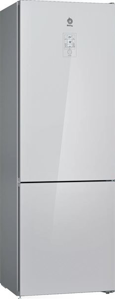 Balay 3KFD778BI Frigorífico combi en cristal blanco 203x70x67cm
