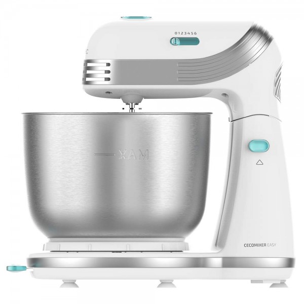 Batidora amasadora Cecomixer Easy White Cecotec 250W 6 Velocidades Bol 3L