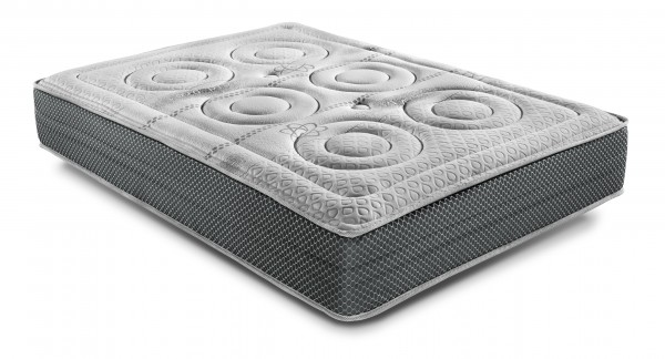 Colchón Cool Fresh | Muelles Ensacados + Visco 55kg, 25 cm, HR Alta Densidad, Transpirable