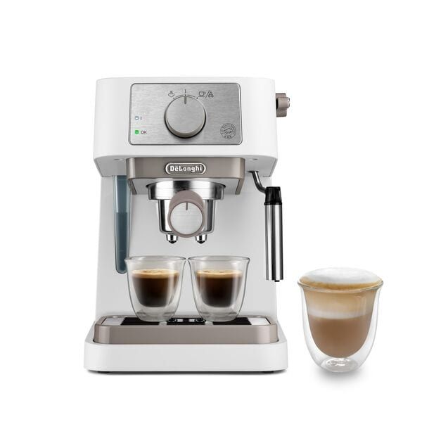 Cafetera Expresso Delonghi STILOSA EC260W  1.100 W 15 Bar Vaporizador Capuccino Blanca