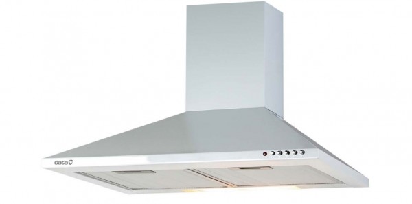 Campana Decorativa Cata V600WH 60cm Blanco 480m3