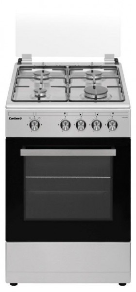 Cocina de gas Corberó CCSF45020BX Butano Inox 4 zonas