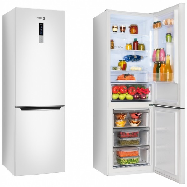 Frigorifico Combi Fagor 3FFK6645 185,5x59,5cm No frost E blanco 