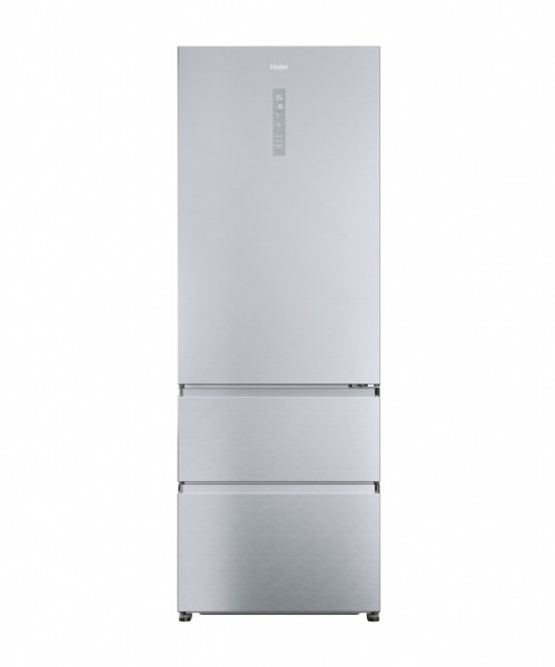 Frigorifico Combi Haier 3 Puertas HTR5720ENMG 200x70 E NFR Inox