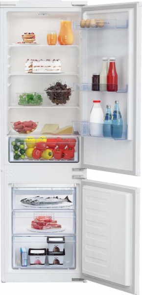 Frigorifico Combi integrable Beko BCSA285K4SN 178x55 cm E