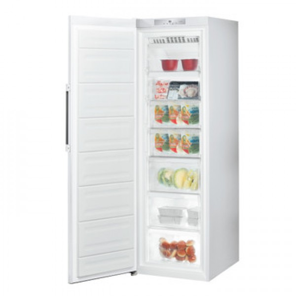 Congelador Vertical Indesit UI8F2CW1 187x60cm E No Frost