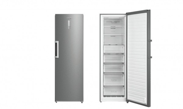 Congelador vertical Edesa EZS1823NFEX Inox 185x60 cm No Frost E