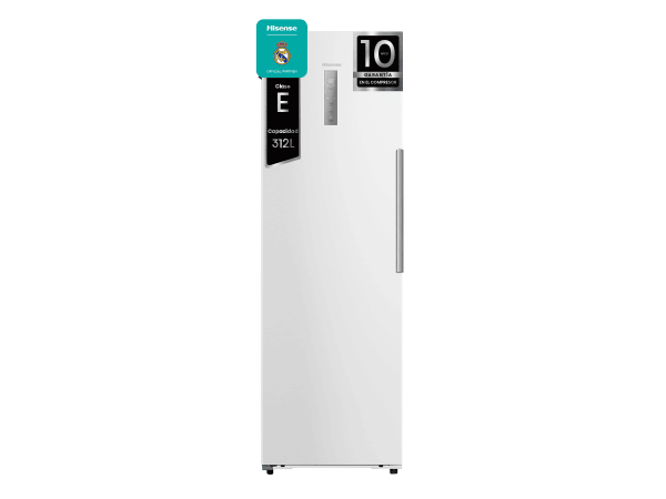 Congelador vertical Hisense FT3K310SEWE Blanco186x60 cm No Frost E