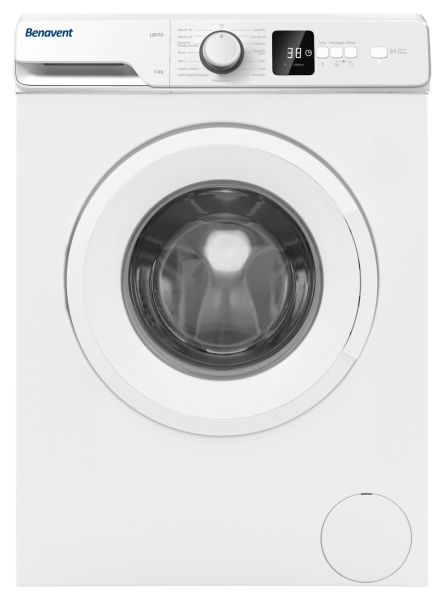 Lavadora Benavent LBV7D 7Kg 1000rpm D Blanca