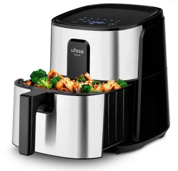 Freidora de Aire Ufesa Hawk 6L Digital 6 programas saludables con tecnología 360º