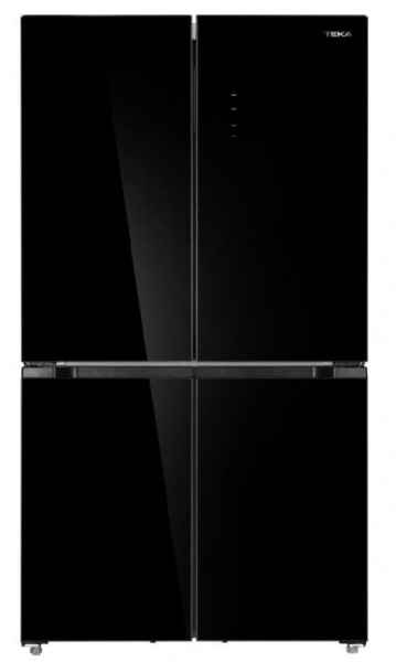 Frigorífico SbS Teka RMF75820 183x83.6cm E No Frost Cristal Negro