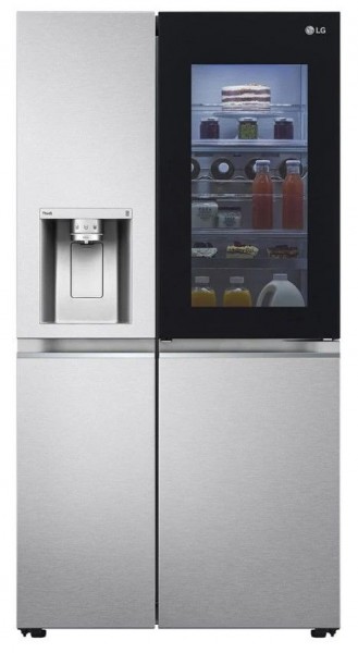Frigorífico americano LG GSXV90MBAE Inox 179 cm No Frost E