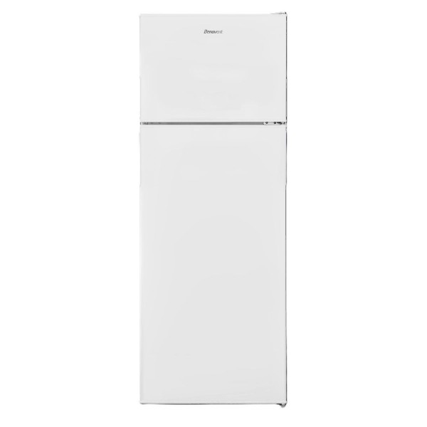 Frigorífico 2 puertas Benavent F2PBVE145W Estático Blanco 145x55 cm E