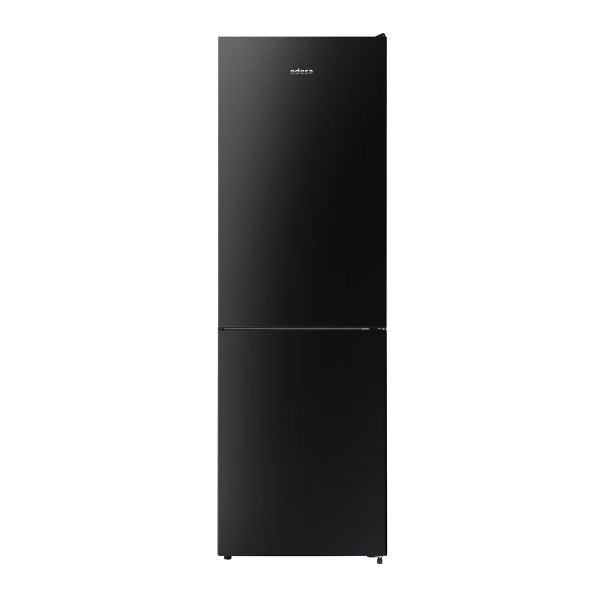 Frigorífico Combi Edesa EFC1822NFGBK 186x60cm E Cristal negro 
