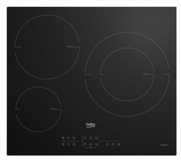 Induccion Beko HIIS63206M 3 zonas 28cm 7200kw