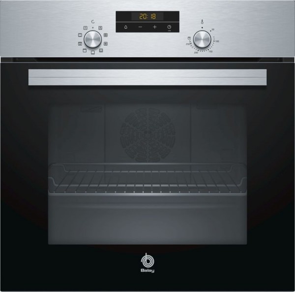 Horno Balay 3HB2031X0 66L Inox | Multifunción 7 Programas, Hidrolítico y Clase A