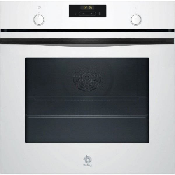 Horno Balay 3HB5131B3 Blanco 71L | Multifunción 7 Programas A+ con Limpieza Aqualisis