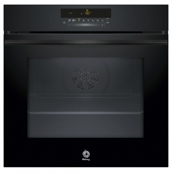 Horno Balay 3HB5879N7 Negro 71L | Multifunción 12 Prog. Pirolítico + Aqualisis Home Connec