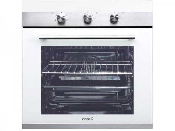 Horno Cata CM760ASWH Blanco 50L | Multifunción Hidrolítico Clase A con 6 Programas