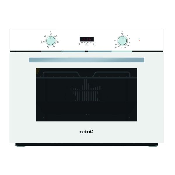 Horno Cata MD5007WH 44L Blanco Compacto 45cm, Multifunción, Eficiente y Clase A