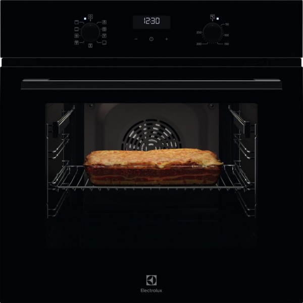 Horno Electrolux OEF5H50BK 65L Negro | SurroundCook Multifunción Clase A Eficiente
