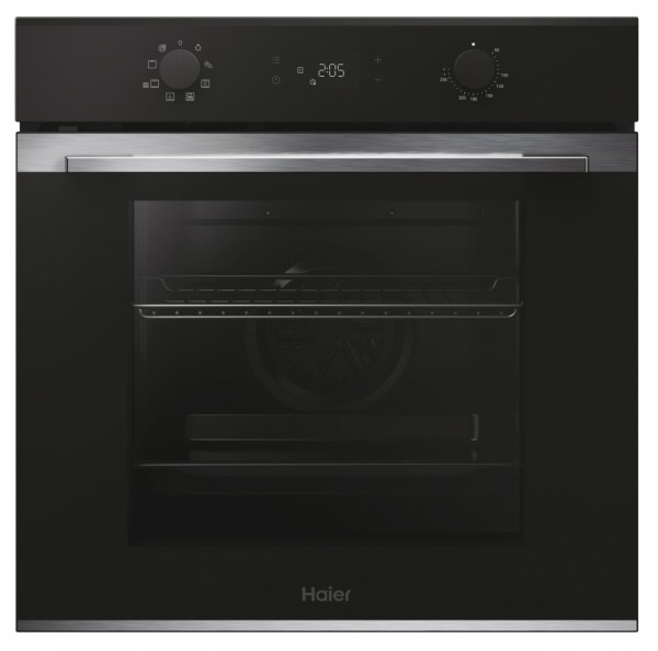 Horno Haier H6ID2P3T1HTX 78L Negro Inox | Multifunción 9 Programas, Hidrolítico y A+