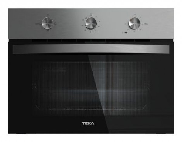 Horno Teka NEO HBC5350 SS 49L Inox Compacto 45cm, Multifunción Hidrolítico y Clase A