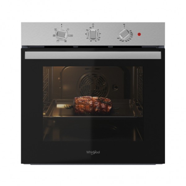 Horno Whirlpool OMR35HR0X Inox 71L | Hidrolítico, Digital, Integrable y Clase A