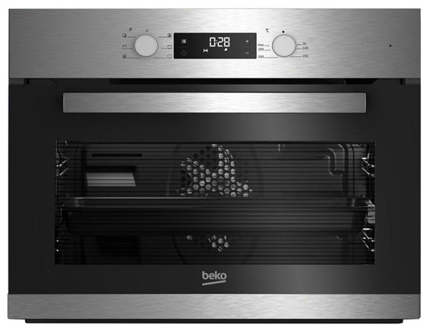 Horno alto 45 cm Beko BBCM12300X  Inox 48 L Hidrolítico A