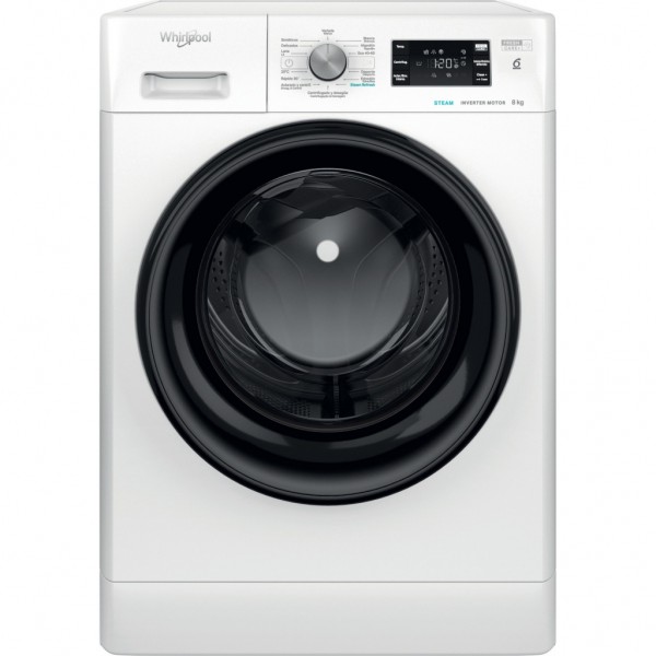 Lavadora Whirlpool FFB8489BVSPT 8Kg 1400rpm Clase A | Eficiencia, cuidado y gran rendimien