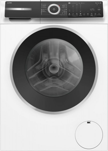 Lavadora carga frontal Bosch WGH244A0ES, Blanca, 9 kg, 1.400 rpm, A.